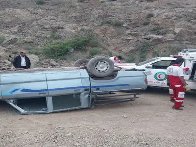 واژگونی خودرو در طارم سفلی یک فوتی برجا گذاشت