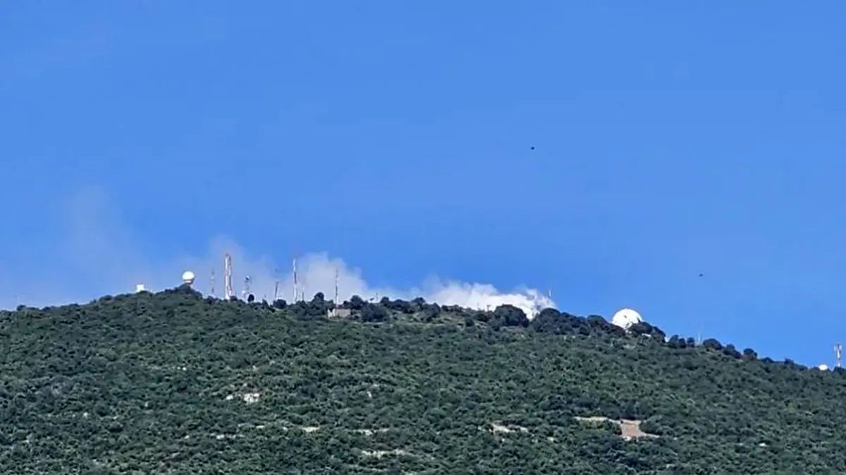 هجمات صاروخیة مکثفة لـ"حزب الله" على شمال فلسطین المحتلة رداً على غارات الثلاثاء