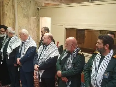 مراسم بزرگداشت شهید سنوار با حضور مردم برگزار شد