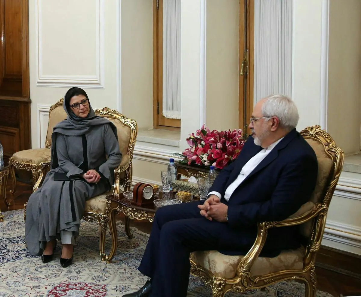 نماینده صندوق جمعیت سازمان ملل متحد در ایران با ظریف دیدار کرد