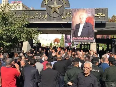 برگزاری مراسم تشییع پیکر کاشانی با حضور چهره‌های مطرح فوتبالی