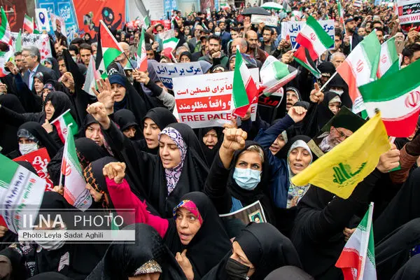 راهپیمایی ۱۳ آبان در تهران