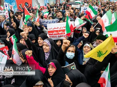 راهپیمایی ۱۳ آبان در تهران