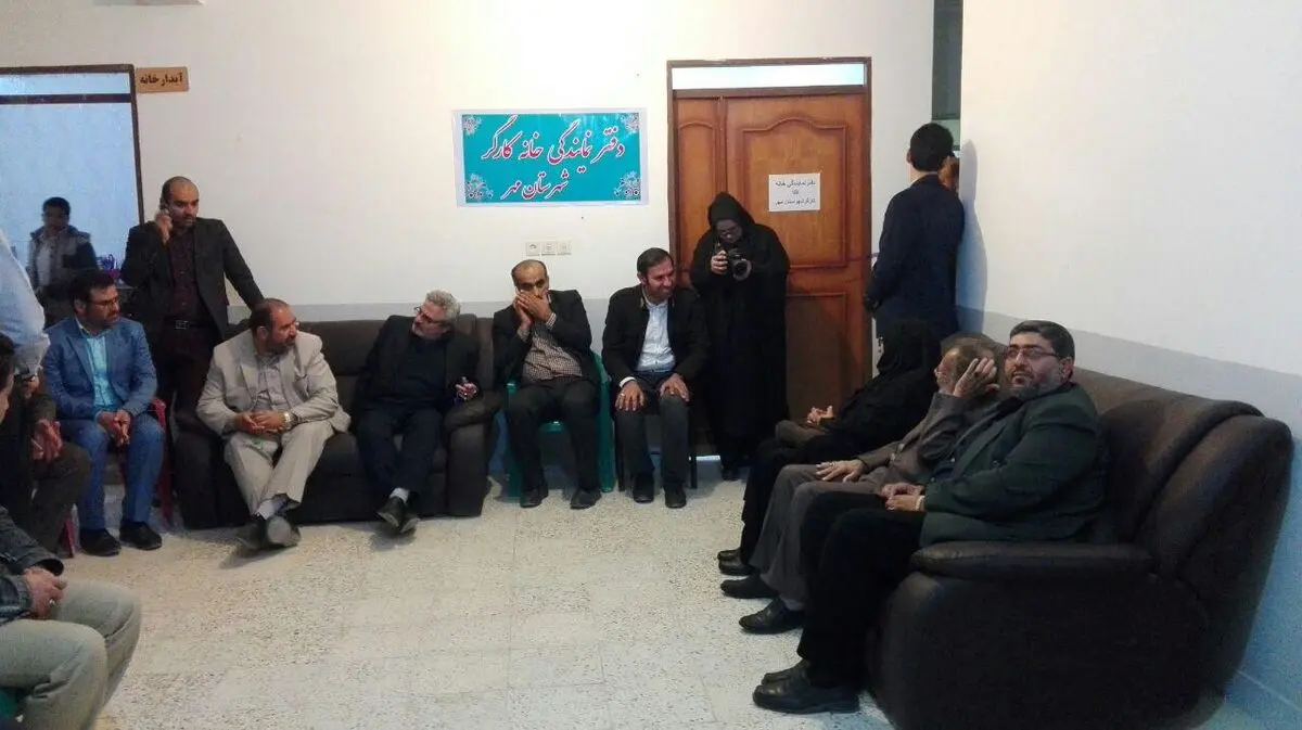 دفتر نمایندگی خانه کارگر در شهرستان مهر راه اندازی شد