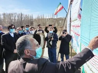 کلنگ زنی پروژه 60 واحدی طرح اقدام ملی مسکن شهرستان خلخال