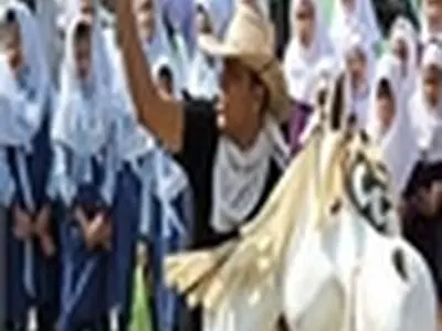 مراسم افتتاحیه جشنواره بین المللی تئاتر کودک نوجوان در پارک خضر برگزار شد