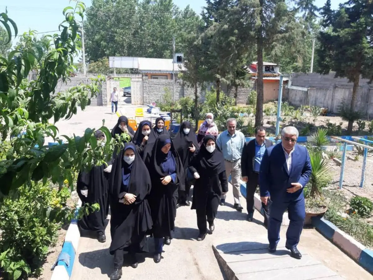 بازدید معاون استاندار گیلان از مرکز ترک اعتیاد بانوان در رشت 