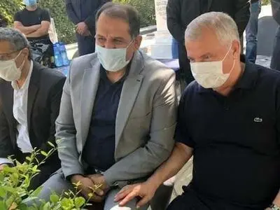 حضور سرپرست، رئیس هیات مدیره و پیشکسوتان پرسپولیس در مراسم سالگرد جعفر کاشانی