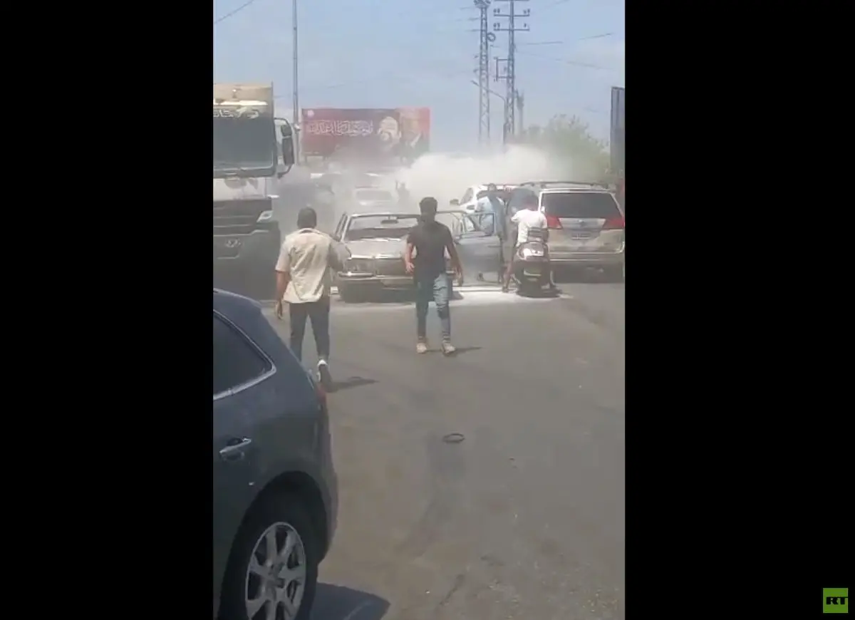 زخمی شدن ۱۰ تن در پی حمله پهپادی اسرائیل به یک خودرو در جنوب لبنان