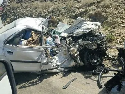 فوت یک راننده جوان به دلیل تصادف در جاده دماوند 