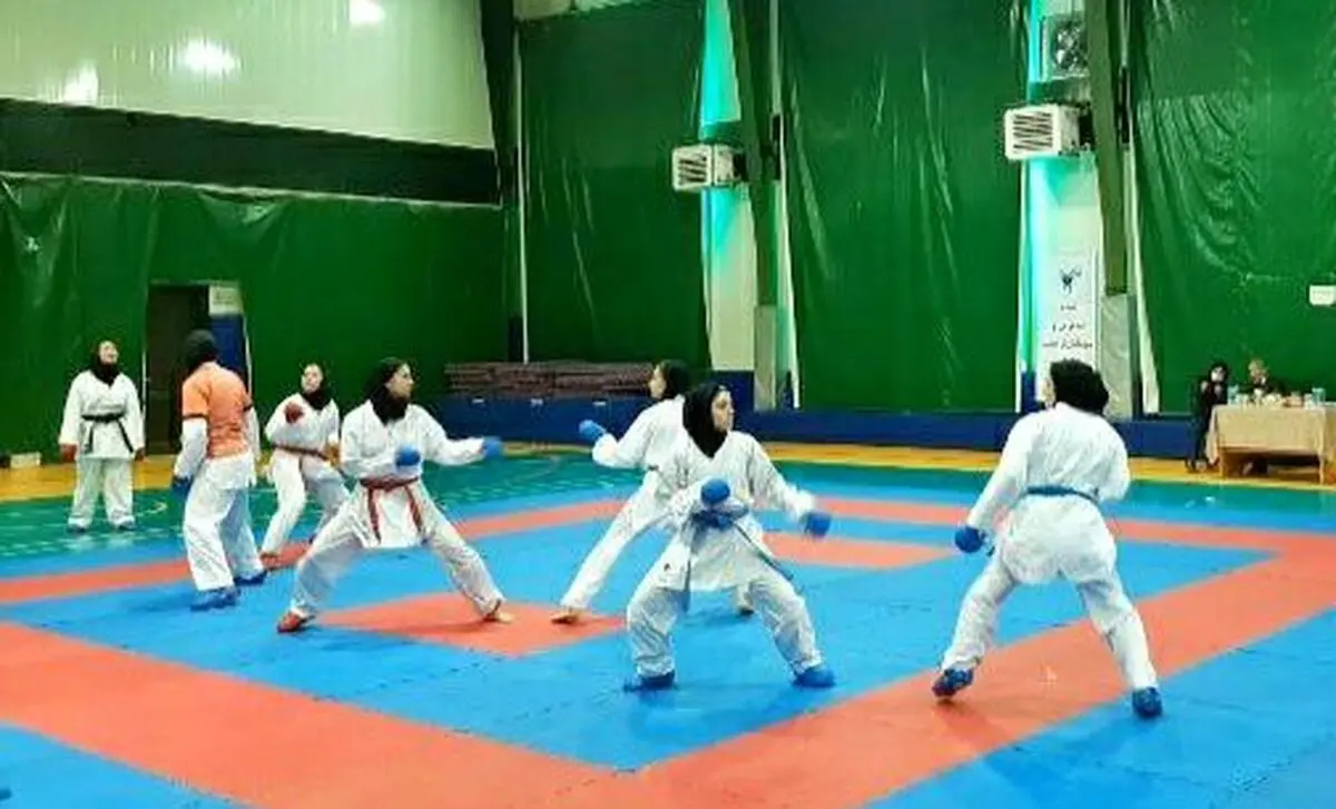 پایان اردوی تیم ملی کاراته بانوان