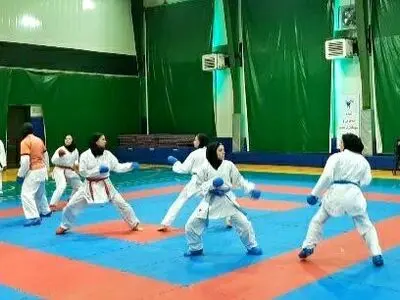 پایان اردوی تیم ملی کاراته بانوان