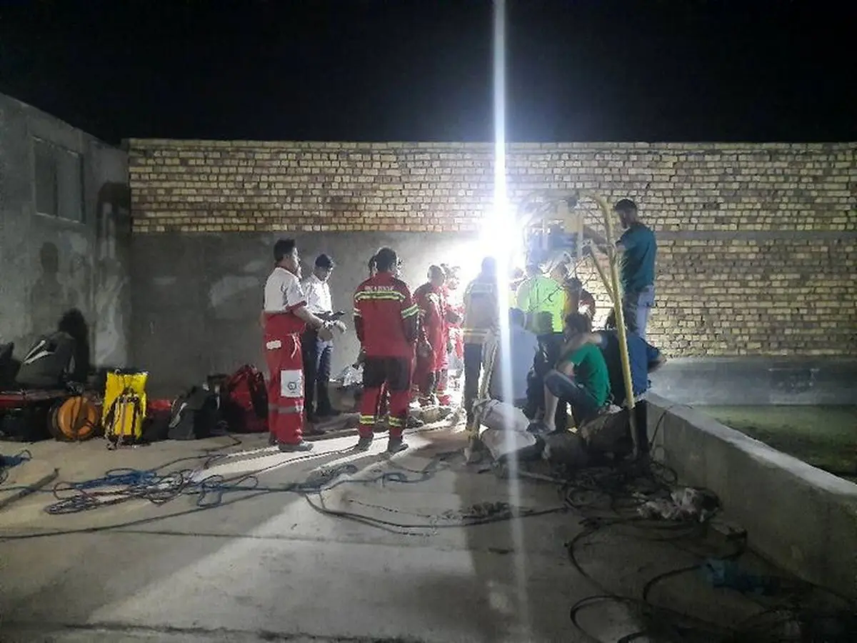 مرگ کارگر چاهکن در دامغان بر اثر سقوط