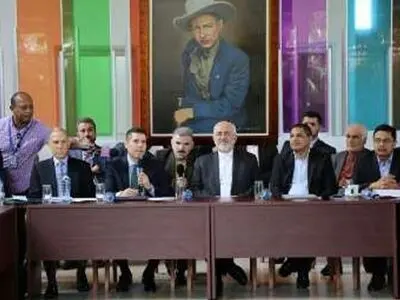 ظریف یلتقی وزیر خارجیة نیکاراغوا