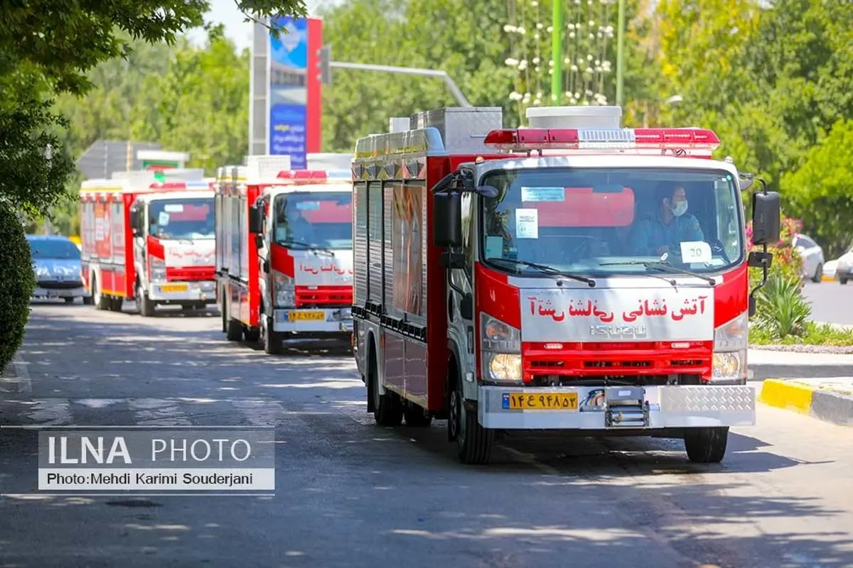 استقرار ۱۲۰ نفر آتش‌نشان در روز‌های ۱۲ و ۱۳ فروردین در مشهد