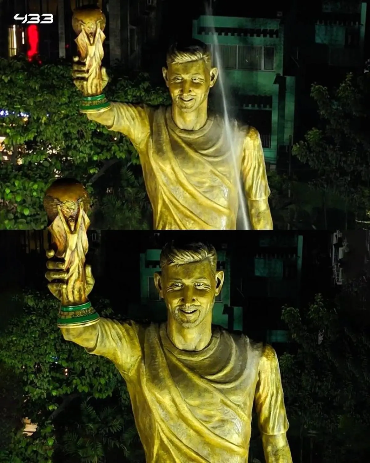 استقبال هندی از مسی! + فیلم