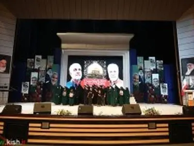 کیش؛ صحنه تجدید پیمان با مکتب سلیمانی