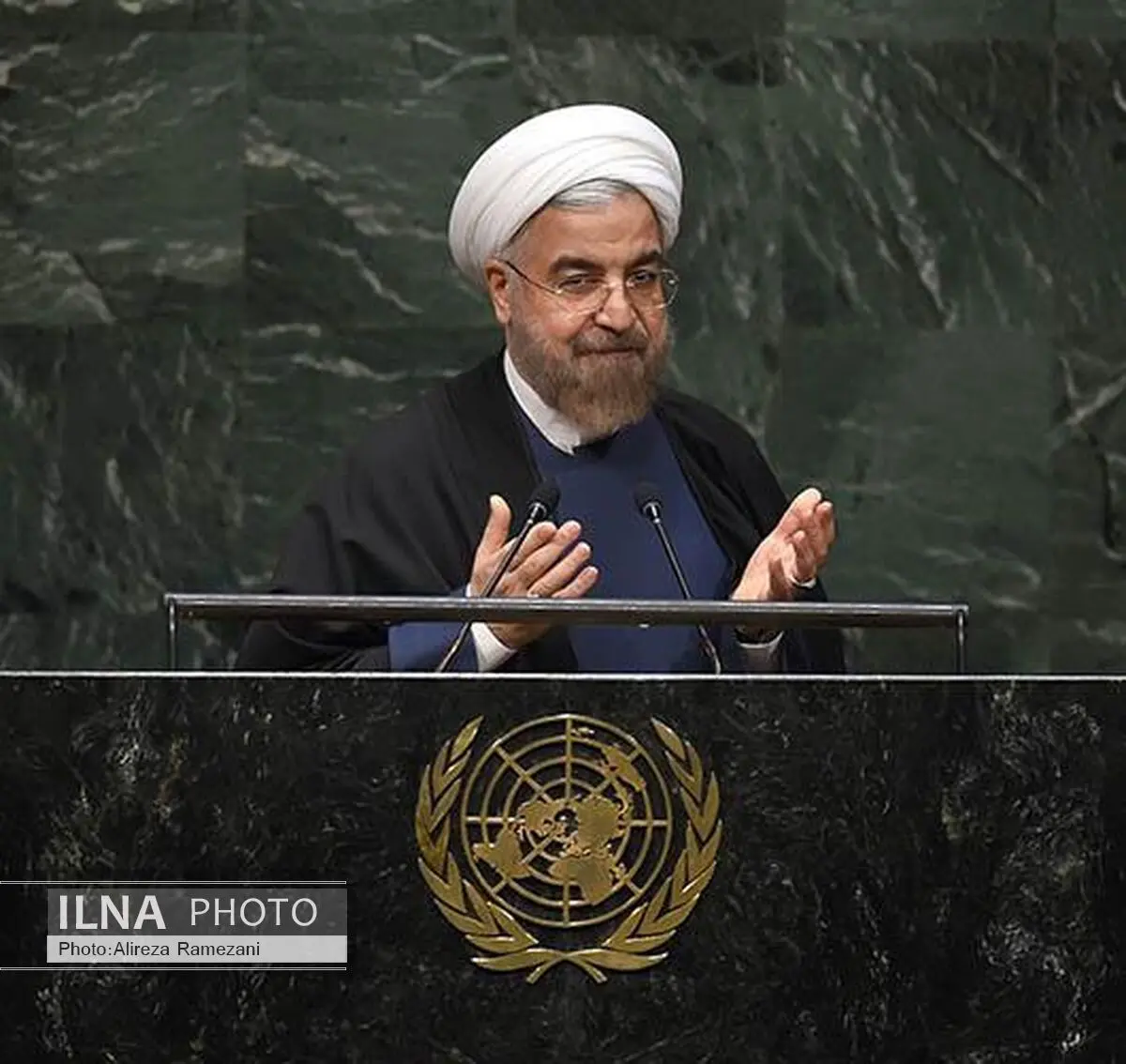 روحانی در هفتادمین مجمع عمومی سازمان ملل سخنرانی می‌کند