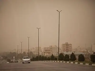 قصرشیرین برای هفتمین روز متوالی غبارآلود است