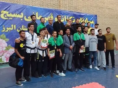 فرمانده سپاه البرز، قهرمانی تیم آقایان و نائب قهرمانی تیم بانوان استان را تبریک گفت