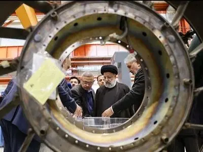 آزمایش موتور ایرانی هواپیما در شرکت صنعتی مپنا در البرز   