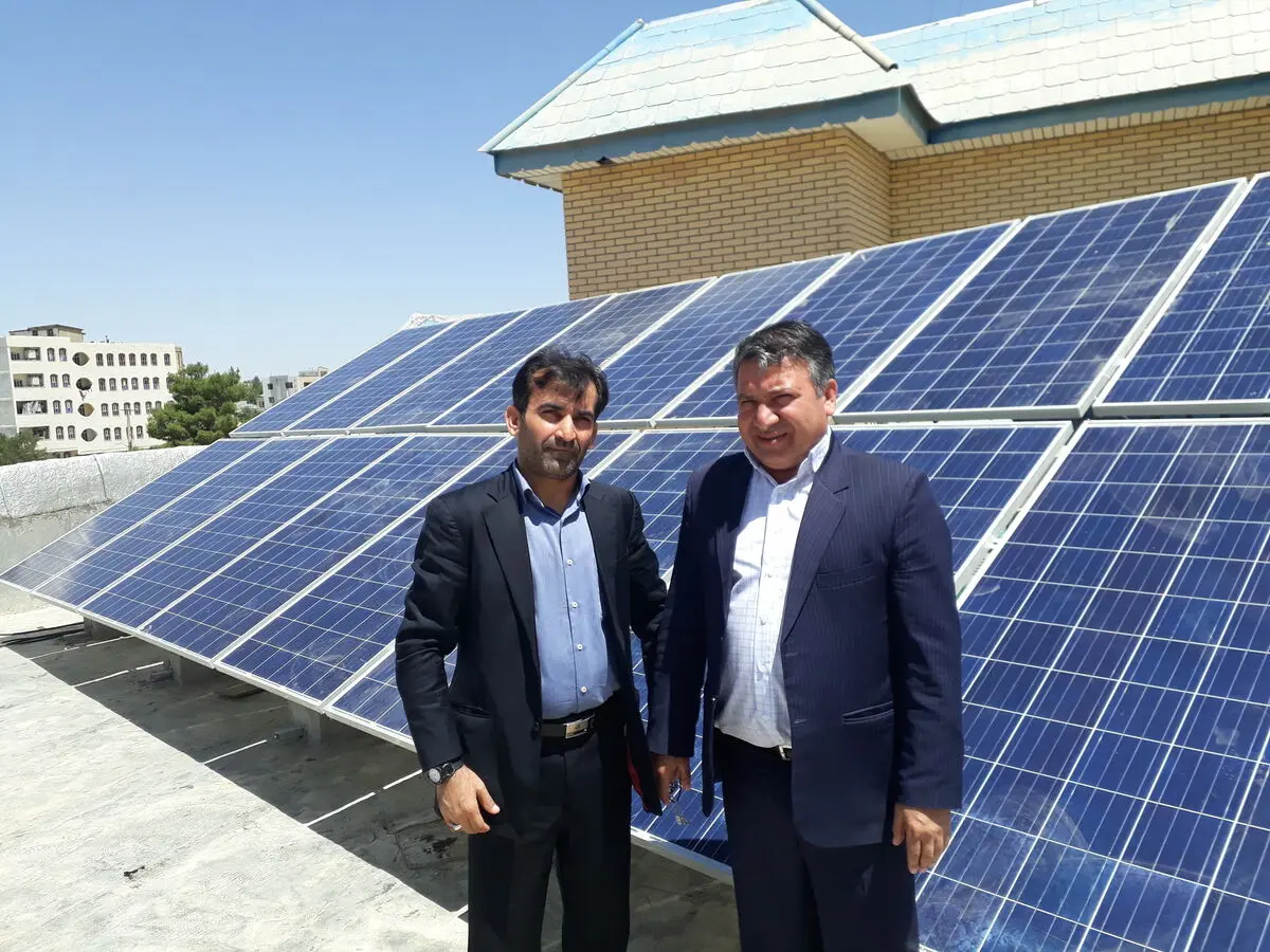 راه اندازی پنل خورشیدی تولید برق در آب و فاضلاب روستایی استان کهگیلویه و بویراحمد 