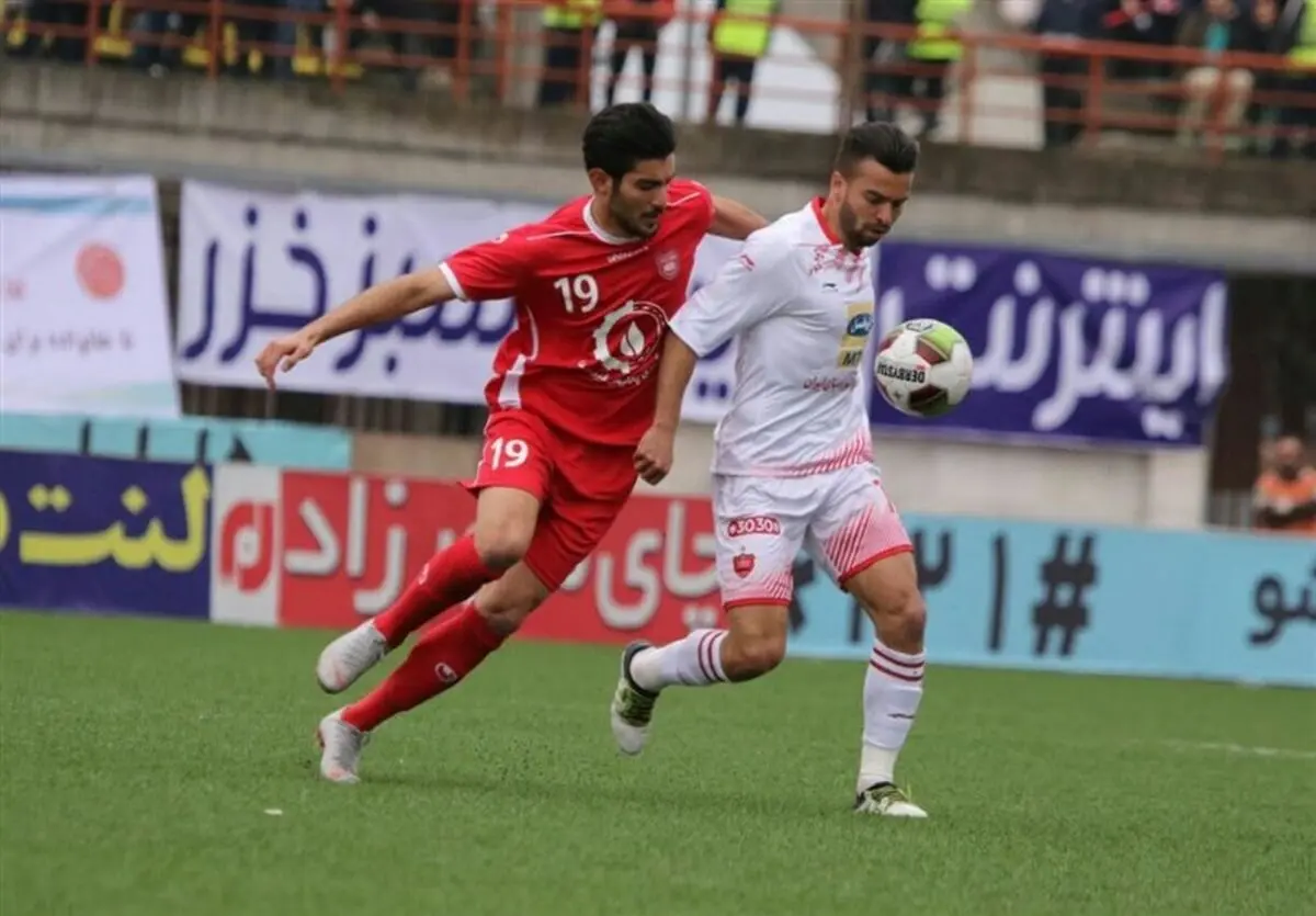 سپیدرود 1 - 3 پرسپولیس / پایان سال با صدرنشینی مردان برانکو