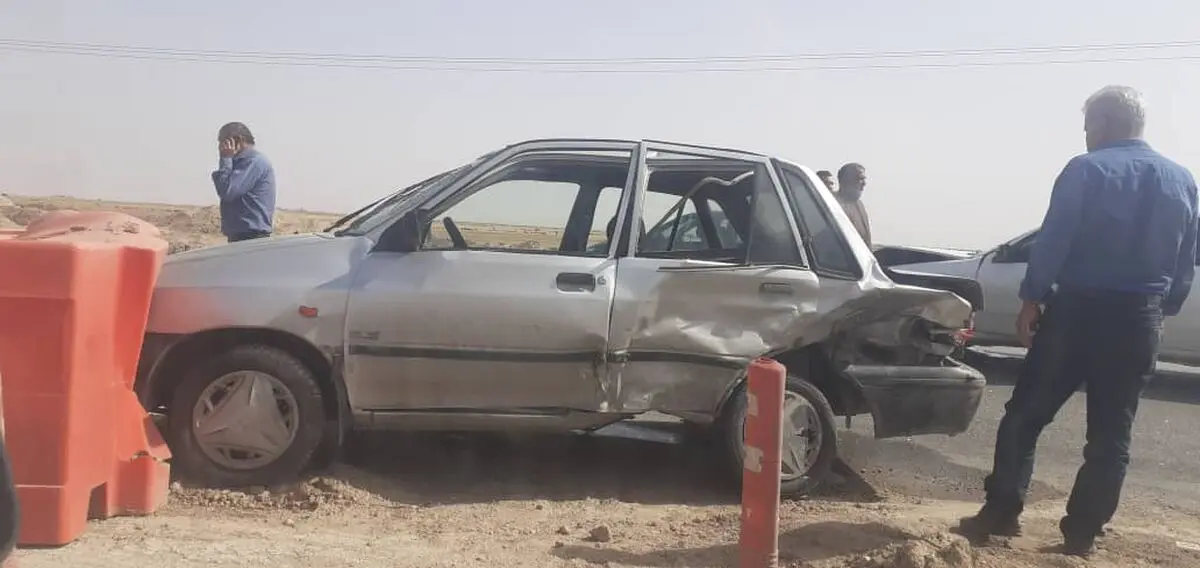 حادثه رانندگی در سه راهی اهواز به هفتکل/ ادامه وحشت در جاده های خوزستان 