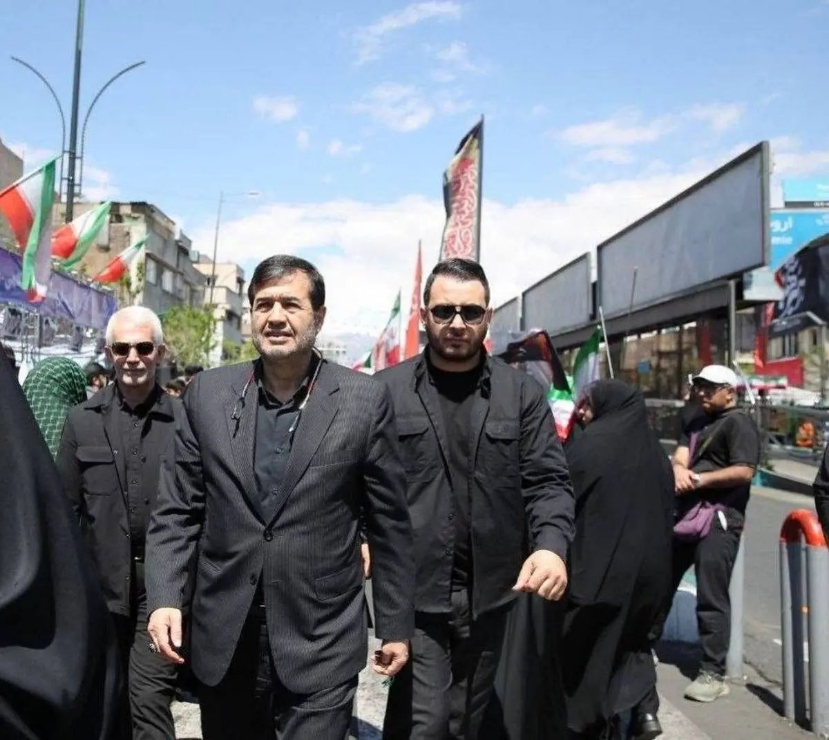 مراسم چهلم رهبر شهید انقلاب با حضور تاج و دنیامالی