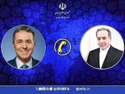 عراقجي يتحادث هاتفيا مع نظيره السويسري
