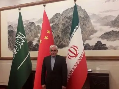توییت یک دیپلمات ایرانی حاضر در مذاکرات تهران و ریاض در یکن