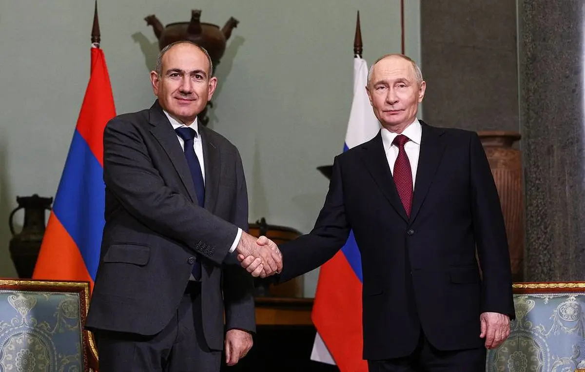 پوتین و پاشینیان دیدار می‌کنند