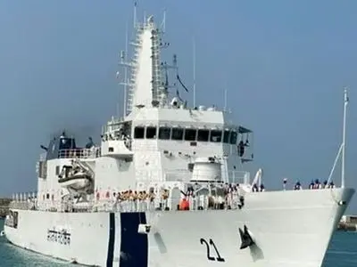 ورود ناو گارد ساحلی هند به منطقه سوم نیروی دریایی ارتش