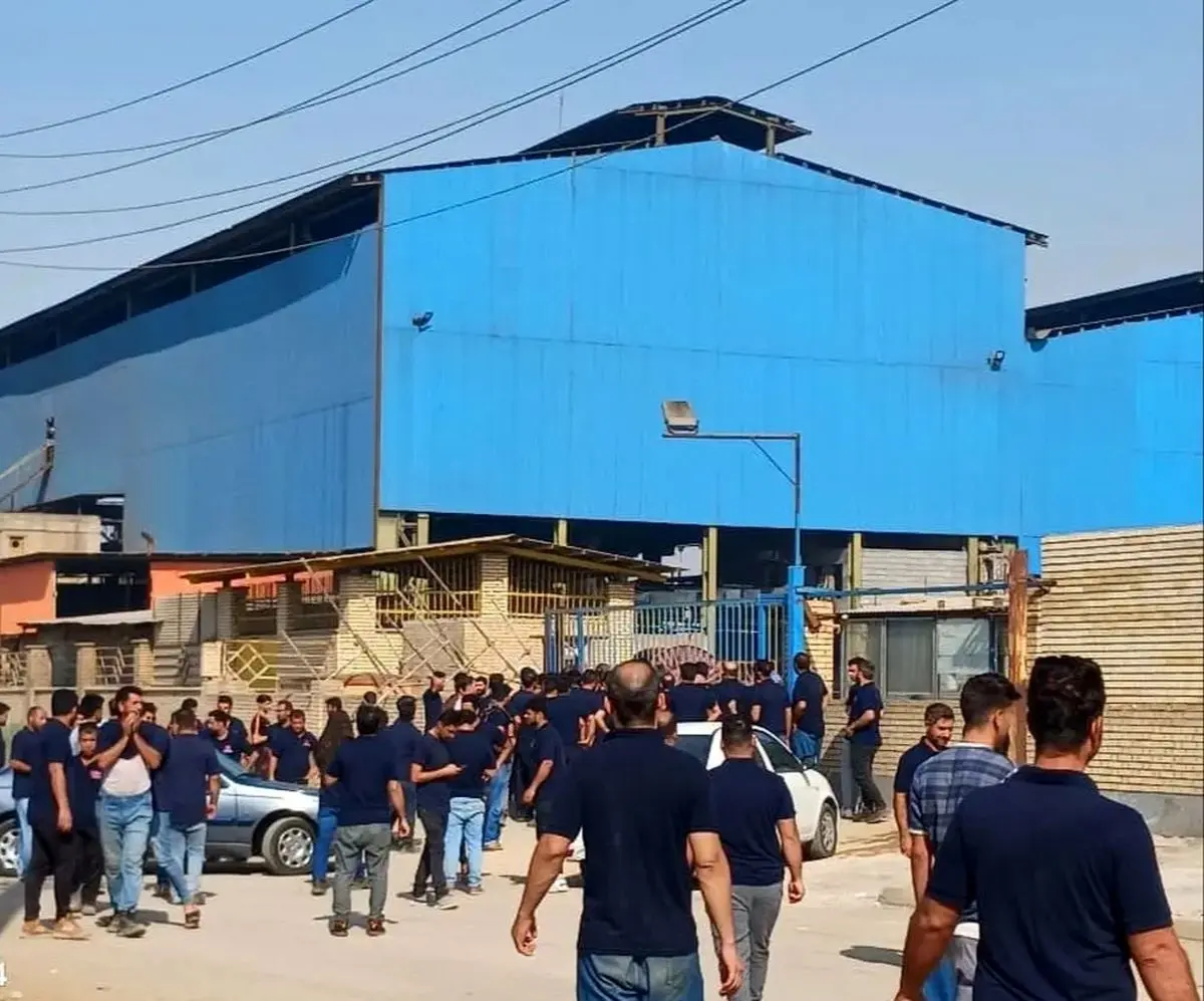 تعطیلی متناوب فولاد پارس هفت‌تپه/اداره کار: مشکل بزودی برطرف می‌شود 