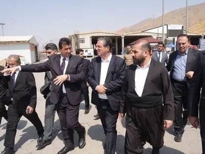 سفر استاندار آذربایجان غربی به عراق