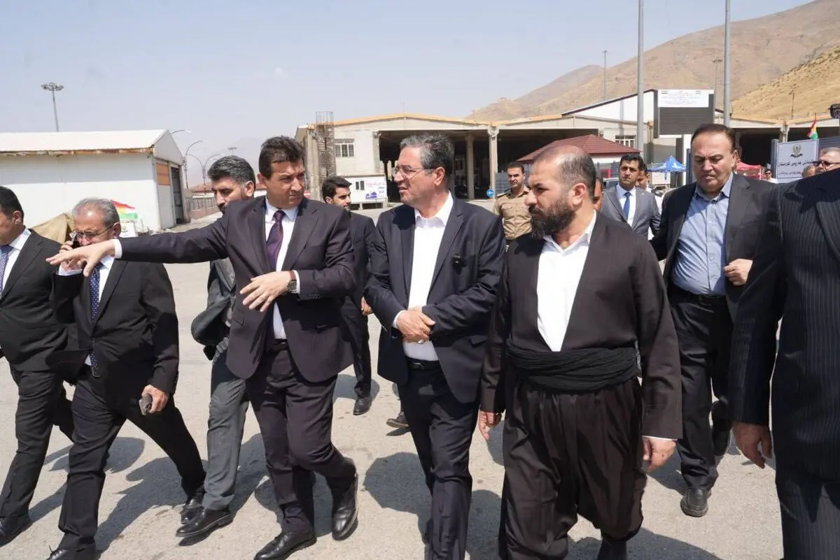 سفر استاندار آذربایجان غربی به عراق