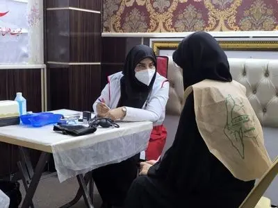 هلال احمر در تمام مسیر در کنار زائران اربعین است