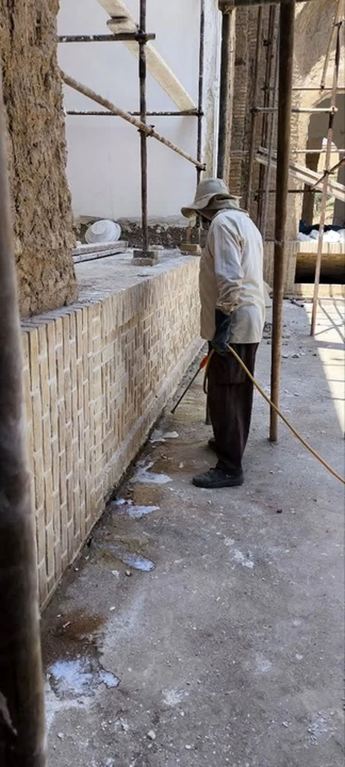 محافظت موزه بزرگ یزد از موریانه