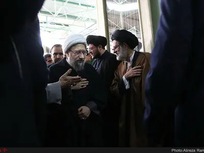 بزرگداشت آیت الله هاشمی شاهرودی در مسجد ارگ تهران 