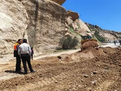 بازگشایی محور مسجدسلیمان به اندیکا تا عصر امروز