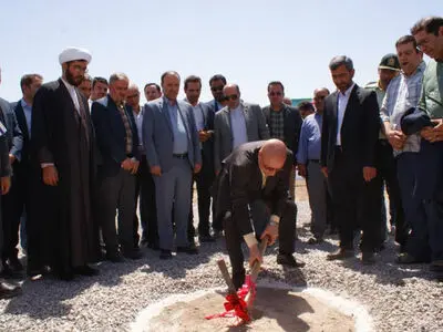 عملیات اجرایی ساخت خوابگاه متاهلی دانشگاه بناب آغاز شد