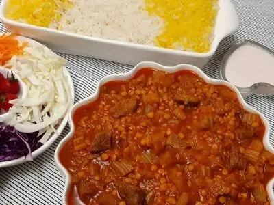 طرز تهیه خورش قیمه کرفس 
