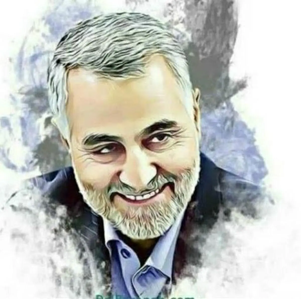 نصب تندیس سردار سلیمانی در اراضی عباس‌آباد 