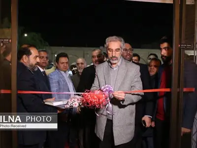 افتتاح هفتمین دوسالانه ملی خوشنویسی ایران در قزوین 
