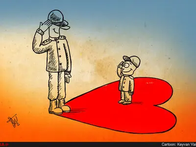 با کمک پلیس اهواز کودک سرطانی یک روز پلیس شد