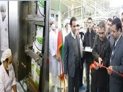 خط تولید شیر پاستوریزه ۵ کیلویی در اصفهان افتتاح شد