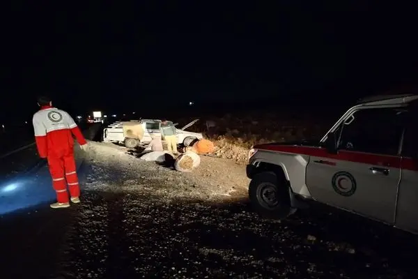 امدادرسانی به ۵ حادثه دیده و یک مصدوم در محور بروجن به لردگان