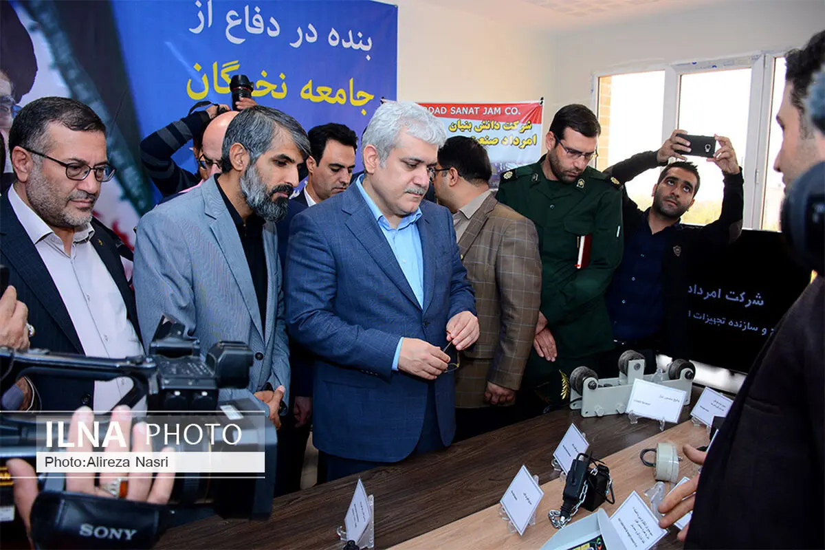 بازدید معاون رئیس جمهوری از پارک علم و فناوری قزوین