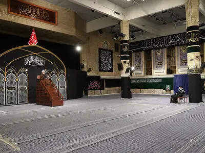 دومین شب مراسم عزاداری سید و سالار شهیدان در حسینیه امام خمینی
