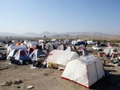 بارش در کرمانشاه و مناطق زلزله‌زده آغاز شد
